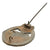 Original German WWII Bronze Panzer Assault Badge (Panzerkampfabzeichen) Maker Marked “EWE”