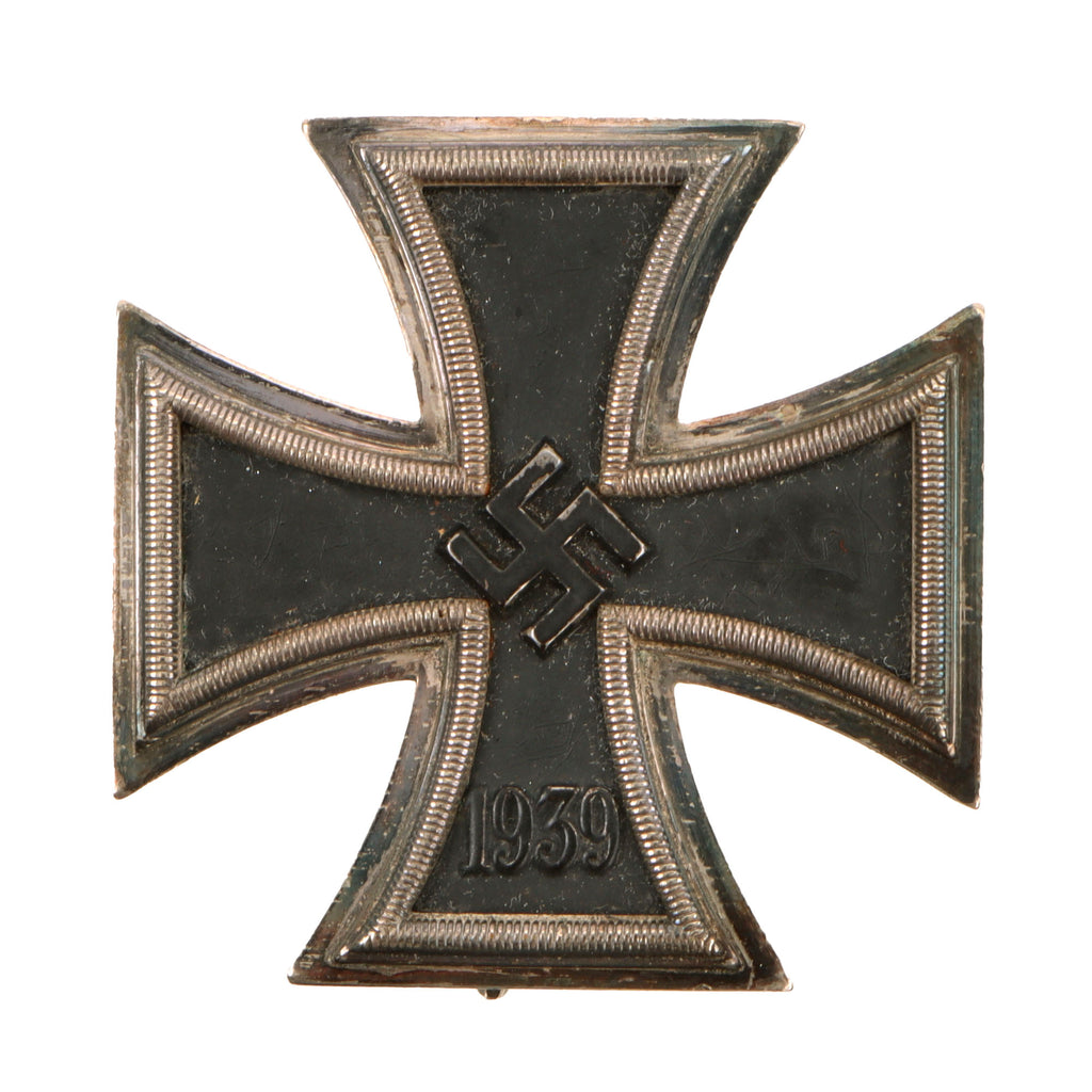 Original German WWII 1939 Iron Cross First Class by C.F. Zimmermann of Pforzheim - EKI