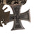 Original German WWI - WWII Medal Bar with Iron Cross, Duke Carl Eduard Medal, NSDAP Party Long Service Award, and 25 Year Civil Service Medal, 5 Awards Original Items