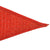 Original German WWII NSDAP Double Sided National Wimpel Pennant Flag of Woven Lacquered Fabric, 6" x 8 1/4" Original Items