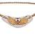 Original German WWII NSRKB Veteran's Association Type I 50-Year Service Standard Bearer Gorget with Chain Original Items