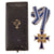 Original German WWII Cased Gold Mother’s Cross by Liefergemeinschaft Pforzheimer Innungen with Full Length Ribbon