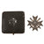 Original German WWII War Merit Cross 1st Class KvKI with Swords by Kerbach & Oesterhelt in Matching Case, Kriegsverdienstkreuz
