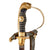 Original German WWII Field Marshal Series Scharnhorst Pattern Lion Head Army Officer Sword by Carl Eickhorn with Scabbard and Troddel Knot Original Items