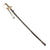 Original German WWII Heer Army Officer Dove Head Sword by F. W. Höller of Solingen with Scabbard and Troddel Knot