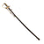 Original German WWII Heer Army Officer Dove Head Sword by F.W. Höller of Solingen with Scabbard and Troddel Knot