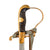 Original German WWII Heer Army Officer Dove Head Sword by F.W. Höller of Solingen with Scabbard and Troddel Knot