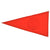 Original German WWII NSDAP Multi-Piece Political National Pennant Flag - 11 ¾ x 21”
