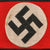 Original German WWII SS Member's Wool & Rayon Multi-Piece Armband with Paper SS RZM Tag Original Items
