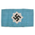 Original German WWII 2nd Pattern RLB Armband by Bandfabrik Ewald Vorsteher (BEVO) - Reichsluftschutzbund Original Items