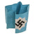 Original German WWII 2nd Pattern RLB Armband by Bandfabrik Ewald Vorsteher (BEVO) - Reichsluftschutzbund Original Items