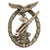 Original German WWII Luftwaffe Flak Anti-Aircraft Artillery Combat Badge by C.E. Juncker of Berlin