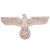 Original German WWII Deutsche Reichsbahn 27" Aluminum Railroad Eagle Marked GA/H with Four Mounting Posts Original Items