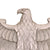 Original German WWII Deutsche Reichsbahn 27" Aluminum Railroad Eagle Marked GA/H with Four Mounting Posts Original Items