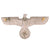 Original German WWII Deutsche Reichsbahn 27" Aluminum Railroad Eagle Marked GA/H with Four Mounting Posts Original Items