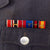 Original German WWII Luftwaffe Flak Artillery Hauptmann Officer Fliegerbluse Uniform Tunic with Medal Ribbon Bar