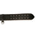 Original German Pre-WWII Heer Army Officer 60mm Black Leather Open Claw Buckle Belt with Cross Strap D-Ring Loops Original Items