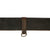 Original German Pre-WWII Heer Army Officer 60mm Black Leather Open Claw Buckle Belt with Cross Strap D-Ring Loops Original Items