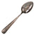 Original German WWII Luftwaffe Silver Plated Spoon Set by WMF, Three Teaspoons and One Serving Spoon