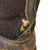 Original German WWII Luftwaffe Mismatches Pair of Fleece-Lined Leather Pilot Flying Boots with Tearing