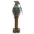 Original U.S. WWII Inert MkII Blue Pineapple Practice Grenade in 1945-Dated M1 Rifle Grenade Adapter
