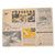 Original U.S. WWII 1944 Japanese Army Uniform Recognition Poster & Southwest Pacific NEWSMAP - Dated March 24, 1944