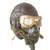 Original U.S. WWII USAAF Aviator Flight Helmet Set - AN6530 Goggles, A-11 Helmet, & Type A-14 Oxygen Mask