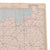 Original German WWII Luftwaffe 1942 Luft-Navigationskarte in Merkatorprojektion “Erweitertes Blatt Deutschland mit Jägernetz” Cloth Navigation Map, 34" x 22 1/4" Original Items