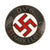 Original German WWII D.V.G. Westmark (Lothr.) & R.D.K. Enamel Membership Badge Pair Original Items