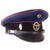 Original German WWII Feuerschutzpolizei Fire Protection Police EM/NCO Schirmmütze Visor Cap by Peküro, Measured Size 57cm