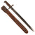 Original U.S. WWI M1905 Springfield 16-inch Rifle Bayonet by S.A. with Broken M1906 Scabbard by R.I.A. - Dated 1906 Original Items