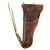 Original U.S. WWI M1916 .45 Colt 1911 Leather Holster by Clinton Saddlery with Braided Leg Tie Down - Dated 1917