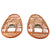 Original U.S. WWII 10th Mountain Division Matching Snowshoes by C.A. Lund - Dated 1945