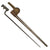 Original U.S. Springfield Trapdoor M1873 Rifle Socket Bayonet with U.S. Scabbard & M1887 Hanger Original Items