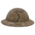 Original U.S. WWI 35th Division 110th Engineers Triangle Pattern-Painted M1917 Doughboy Helmet - Depot-Refurbished with Double Stack Bales