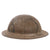 Original U.S. WWI 35th Division 110th Engineers Triangle Pattern-Painted M1917 Doughboy Helmet - Depot-Refurbished with Double Stack Bales