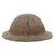 Original U.S. WWI 35th Division 110th Engineers Triangle Pattern-Painted M1917 Doughboy Helmet - Depot-Refurbished with Double Stack Bales