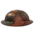 Original U.S. WWI M1917 34th Sandstorm Division Camouflage-Painted Doughboy Helmet with Liner & Chinstrap - Excellent