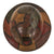 Original U.S. WWI M1917 34th Sandstorm Division Camouflage-Painted Doughboy Helmet with Liner & Chinstrap - Excellent
