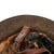 Original U.S. WWI M1917 34th Sandstorm Division Camouflage-Painted Doughboy Helmet with Liner & Chinstrap - Excellent