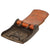Original German WWII Luftwaffe Steel Belt Buckle by E. Schneider of Lüdenscheid with Leather Tab, dated 1942