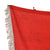 Original German WWII DAF Labor Front Fringed Flag with Haltern-Stadt 5 Town Marking - 46 1/2 x 53”