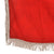 Original German WWII DAF Labor Front Fringed Flag with Haltern-Stadt 5 Town Marking - 46 1/2 x 53”