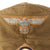 Original German WWII Deutsches Afrika Korps DAK M41 Tropical Field Cap by Carl Halfar, Size 56, Dated 1942