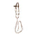 Original U.S. WWI Cavalry M1904 Bridle Horsebit with Leather Straps in Correct Configuration.