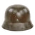 Original German WWII Heer Army Double Decal M35 Steel Helmet with 1938 Dated 56cm Liner - Stamped ET64