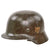Original German WWII Heer Army Double Decal M35 Steel Helmet with 1938 Dated 56cm Liner - Stamped ET64
