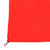 Original German WWII NSDAP Red Cotton Flag with Metal Hanging Hooks - 28 ½” x 19 ¼”