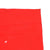 Original German WWII NSDAP Red Cotton Flag with Metal Hanging Hooks - 28 ½” x 19 ¼”