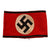 Original German Pre-WWII SS Member Wool and Rayon Multi-Piece Armband with BeVo RZM Tag, Code 156/37 Original Items
